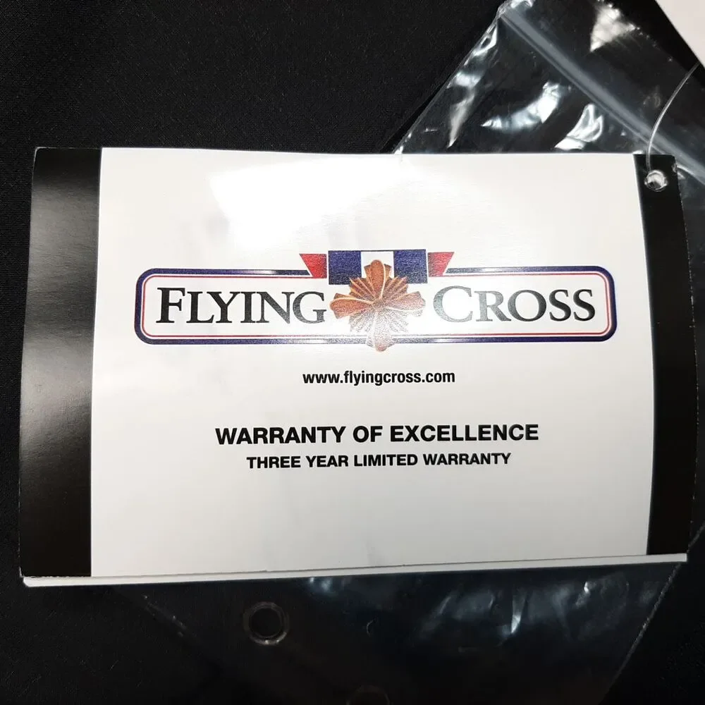 NEW Flying Cross Jacket Mens Large Black Bomber Windbreaker Workwear F1 54100A